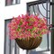 12 Bundles UV Resistant Artificial Outdoor Flowers for Garden Patio, Realistic Fake Spring Flowers No Fade, Zero Maintenance Faux Plants for Outside Decor for Porch & Window Box-Fuchsia